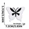 Mil Vitórias Novo Tecido Colorido com Bordado de Borboleta Patch Decoração de Borboleta Desenho Animado Patch para Roupa Jaqueta Puffer Termocolante Em Estoque