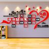 M337 por ti, es maravilloso. Pared Cultural de Estilo de Equipo de Empleados. Muro de Fotos Culturales de Exhibición de Imagen Corporativa