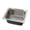 Fregadero de Acero Inoxidable 304 Lavabo de Acero Inoxidable Lavabo para Verduras Barra de Cocina Fregadero Pequeño Lavabo de Encimera Fregadero de Cocina Fregadero Individual