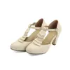 2021 nuevas sandalias de tacón grueso de tacón alto con punta cerrada y diseño en T hueco, tallas 31-48, zapatos de comercio exterior AliExpress wish