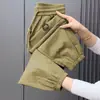 Pantalones Casuales de Moda Ligeros para Hombre, Corte Delgado, Versátiles de Verano, Estilo Nuevo Holgado, Pantalones Largos Talla Grande, Pantalones Largos Frescos para Hombre