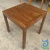 Mesa de Jantar Antiga de Madeira de Ulmeiro com Proteção de Borda Mesa de Jantar Comercial Mesa Dobrável de Madeira Sólida com Acabamento Envelhecido Mesa de Jantar de Madeira Original