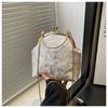 2025 Primavera e Verão Novo Estilo Nacional Cheongsam Corrente com Fechadura Bolsa Pequena Feminina Versátil Bolsa Popular Feminina de Ombro Transversal