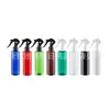 Botella pulverizadora pequeña negra con forma de ratón de 100 ml, regadera pequeña, botella pulverizadora transparente de hombro plano de 100 ml, botella de alcohol