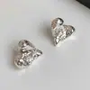 2024 Novo Estilo Brinco Stud Design Brinco Stud Delicado Acessórios de Orelha Nicho Avançado Joias Unissex Brincos Galvanizados