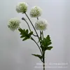 Flores Artificiais Frescas e Simples de Dente-de-Leão, Colmeia, Frutas, Bolas Plásticas, Crisântemo, Flor Falsa para Decoração de Sala de Estar, Decoração de Mesa de Jantar
