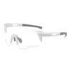 Gafas Inteligentes de Cambio de Color para Deportes en Bicicleta al Aire Libre Gafas de Montar Hombres y Mujeres Running Cortavientos Gafas de Sol UV