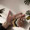 Llavero de cuero para guardar pelo de mascota, colgante de pata de perro, adorno de almacenamiento de pelo de mascota de gato y perro