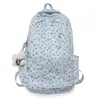 Mochila Nueva Estilo Coreano Ins Estilo Universitario Bordada con Lazo, Dulce y de Gran Capacidad Ligera Mochila Escolar