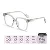Armazón de Lentes Gm para Hombre Popular Mismo Estilo Retro Armazón Grande Lentes para Miopía para Mujer Se Pueden Equipar con Lentes Planos de Moda Antiluz Azul