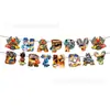 Nuevo Mantel de Fiesta de Cumpleaños de Dibujos Animados Temático de Hot Wheels de Amazon para Niños, Set de Decoración para Mesa de Carreras