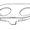 126X64 Base Magnética com Anel Base Indutor Base BASE-124