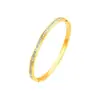 Pulsera de Acero Inoxidable con Cielo Estrellado que No se Desvanece para Niñas, Moda Versátil y de Alta Gama, Pulsera de Acero Inoxidable con Diamantes Completos y Diseño Redondo