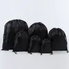Bolsa com Cordão Duplo para Armazenamento de Produtos Eletrônicos Tecido Oxford Impermeável Nylon Bolsa para Embalagem de Blocos de Montar Brinquedos em estoque Atacado