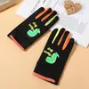 Guantes Infantiles Dibujos Animados Deportes al Aire Libre Cálidos Invierno Nieve A Prueba de Viento e Impermeables Guantes para Estudiantes de Primaria para Niños y Niñas