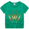 Ropa de verano de manga corta para niños Chad Wild Clay, camiseta para niños y niñas, camiseta interior, camiseta de media manga, top para niños