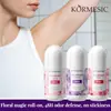 Serie de Desodorante Roll-On de Flor Kormesic Transfronterizo con Bola Rodante Fragancia Fresca Venta al por Mayor para Comercio Exterior