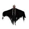 Pequenas decorações de Halloween, decorações de festa fantasma, pequenos fantasmas para pendurar, bandeiras para pendurar em quintal, varanda e uso externo
