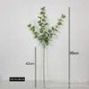 Eucalipto Artificial de Hojas de Dinero Transfronterizo Decoración para el Hogar y Bodas Flores Artificiales Plantas Verdes Hierba de Dinero Venta al Por Mayor Plantas Verdes