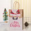 Bolsas de Regalo Serie Navideña Bolsas de Tote de Papá Noel Bolsas de Almacenamiento de Regalos Bolsas de Regalo Casuales Cajas de Regalo