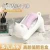 Caja de Jabón de Gato Linda de Dibujos Animados Creativa Sin Acumulación de Agua Soporte para Jabón de Baño Inodoro Estante de Almacenamiento Caja de Drenaje para el Hogar