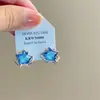 Pendientes Colgantes de Borla de Mariposa Incrustados de Diamantes, Pendientes con Gancho para la Oreja Estilo Resort de Playa de Verano, Pendientes de Diseño Elegantes