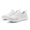 Tênis Masculino de Malha Xadrez Leve Faixa Elástica Respirável Sapatos Masculinos Moda Esportivo Casual Slip-On Sapatos Femininos