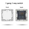 Tipo 82 Combinación Estándar Europeo Blanco Alemán Panel de PC Interruptor de Pared Enchufe Módulo de Función Combinación Estándar Europeo USB