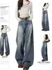 Jeans Retro de Pierna Ancha Sueltos para Mujer Otoño Invierno 2026 Diseño Americano de Moda Cintura Alta Pantalones Banana con Caída