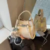 Bolsas Femininas Modernas Transfronteiriças 2026 Nova Bolsa Transversal Super Popular Versátil para Trabalho e Deslocamento Bolsa de Mão Retrô Bolsa Saco