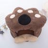 Calentador de manos USB de dibujos animados, alfombrilla de ratón calefactora extragrande con muñequera, juego de calefacción lindo y cálido de invierno, calentador de manos para computadora