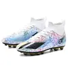 Zapatos Putian 2025, Talla Grande, de Caña Alta, con Tacos Largos para Fútbol para Hombres y Mujeres, Zapatos para Adultos, Zapatos de Entrenamiento con Suelas de Caucho Natural, Ligeros