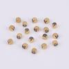Suministro Directo de Fábrica Cuentas Sueltas Cuadradas Biseladas de Acero Inoxidable Cuentas de Posicionamiento Accesorios Decorativos de Abalorios Hechos a Mano Accesorios para Joyería DIY