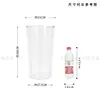 Balde de imersão de flores para uso doméstico, especial para floriculturas, balde de plástico transparente extra grande 5060cm, não é acrílico