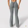 Pantalones de Yoga de Tiro Alto con Micro-Campana Sin Costuras para Mujer, Leggings Deportivos de Fitness, Levantamiento de Glúteos - Amazon Europeo y Americano