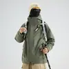 Chaqueta tres en uno para hombre y mujer, a prueba de viento e impermeable, conjunto de dos piezas de forro polar para otoño e invierno para senderismo, ciclismo y montañismo, personalizable