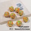 Café con Leche Rosa y Morado Hecho a Mano Pintado a Mano Diamantes de Imitación Materiales DIY Accesorios para Joyería Cuentas Sueltas Cuentas en Hilo Cadena para Teléfono Colgantes Cuentas Dentro de Cuentas