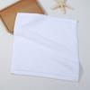 Toallas Blancas para Guardería al por Mayor de Fábrica, Toallas de Mano para Cocina de Hotel y Restaurante, Toallas Pequeñas de Aviación Gruesas Absorbentes