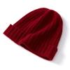 Cachecol 2026 Outono e Inverno Novo Feminino High-End Cor Sólida Tricô Outdoor Quente Moda Pesado Canelado Chapéu Casual