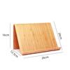 Suporte de madeira para iPad para mesa de casa multifuncional suporte de tablet de madeira de bambu suporte preguiçoso para celular atacado