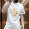 26 Nuevas Camisetas de Manga Corta Personalizadas de Estilo Chino de Moda con Estampado de Caballo para Hombre, Camiseta Base del Año del Zodiaco, Camiseta de Manga Corta para Hombre