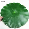 Hoja de Loto Simulada Eva Jacinto de Agua Decoración para Estanque de Peces Escenario de Loto Accesorios para Actuaciones Listos para la Venta