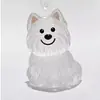 Caixa de Armazenamento de Cabelo Transparente para Filhote Fofo Pingente Cápsula de Bola de Pelo Animal Decoração Caixa de Poeira Comemorativa Brinquedos de Coleção