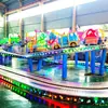 Suministro Directo de Fábrica Tren de Riel Eléctrico Parque Patio de Juegos Plaza Equipamiento para Parques Infantiles Tren 7 Exterior