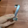 Gancho Trasero de Puerta Gancho de Pared Colgar y Usar Gancho en Forma de Z Gancho Doméstico Gancho para Barandilla de Tinta