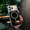 Nuevo Producto Color Original Adecuado para Iphone17Pro Carcasa Naranja Apple 17Promax Funda para Teléfono Móvil Funda Protectora Magnética