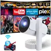 Projeto de Exportação de Novo Produto Transfronteiriço Projetor Z11 Projetor Inteligente Doméstico 5g Bluetooth Hd 4K 720P Projeção na Parede do Quarto