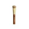 Brocha Contouring para Base de Maquillaje Tipo Empuje Pequeña de Pelo de Zorro Dorado, Brocha Biselada Frontal para Rubor para Productos en Crema y Líquidos, Tamaño Grande, Pelo Animal de Cangzhou