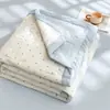 Colcha de Verano de Algodón de Xinjiang Jie Liya con Bordes Ensanchados, Algodón Lavado, Estampado de Dibujos Animados, Algodón Transpirable y Absorbente de Humedad para Aire Acondicionado