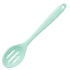 Colher pequena de silicone, colher de grau alimentício, colher de sopa, colher de mexer, colher de salada e colher de cozinha